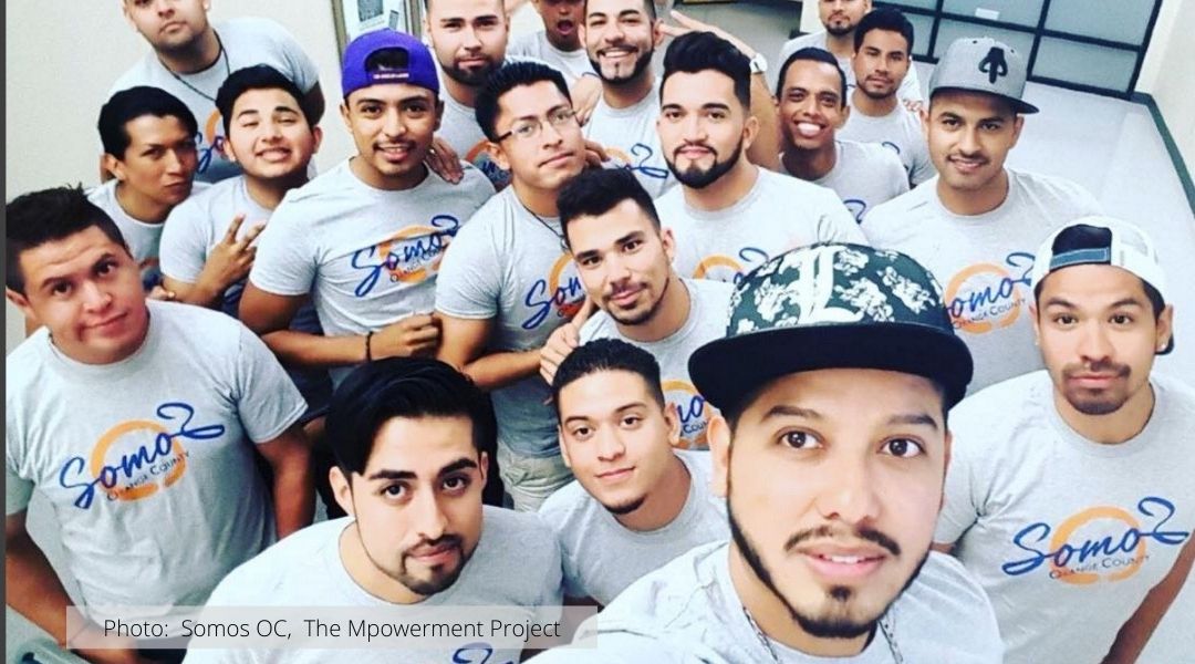 A group of volunteers of Somos OC, Mpowerment Project Orange County CA
